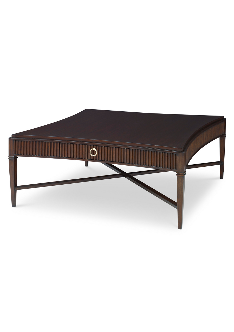 Reeded Cocktail Table