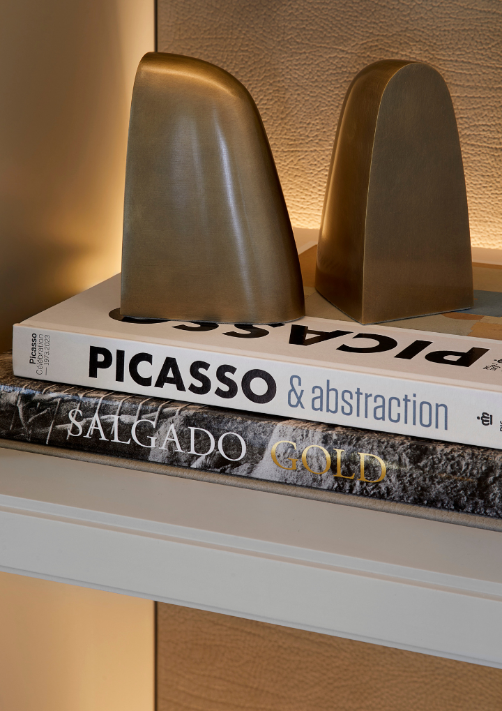 Lyndon Brass Bookend