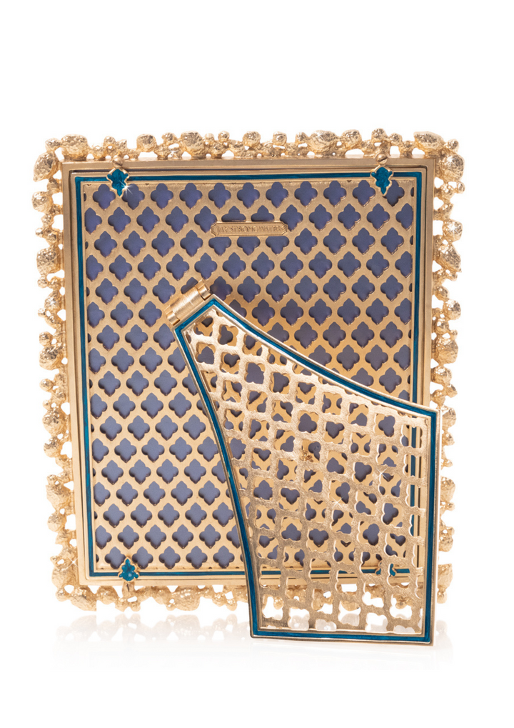 Theo Bejeweled 8" x 10" Frame - Peacock