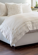 Morocco Square Pillow Ivory