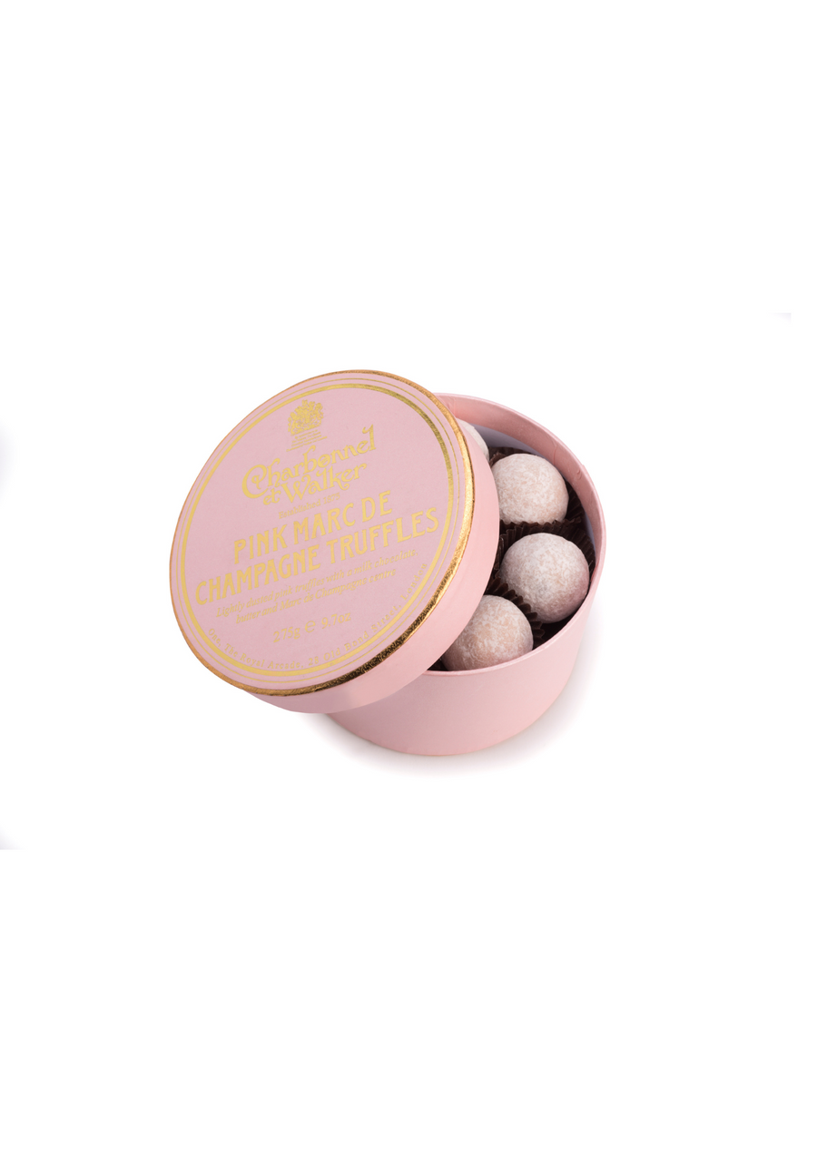 Pink Marc de Champagne Chocolate Truffles 275g – DBL layer