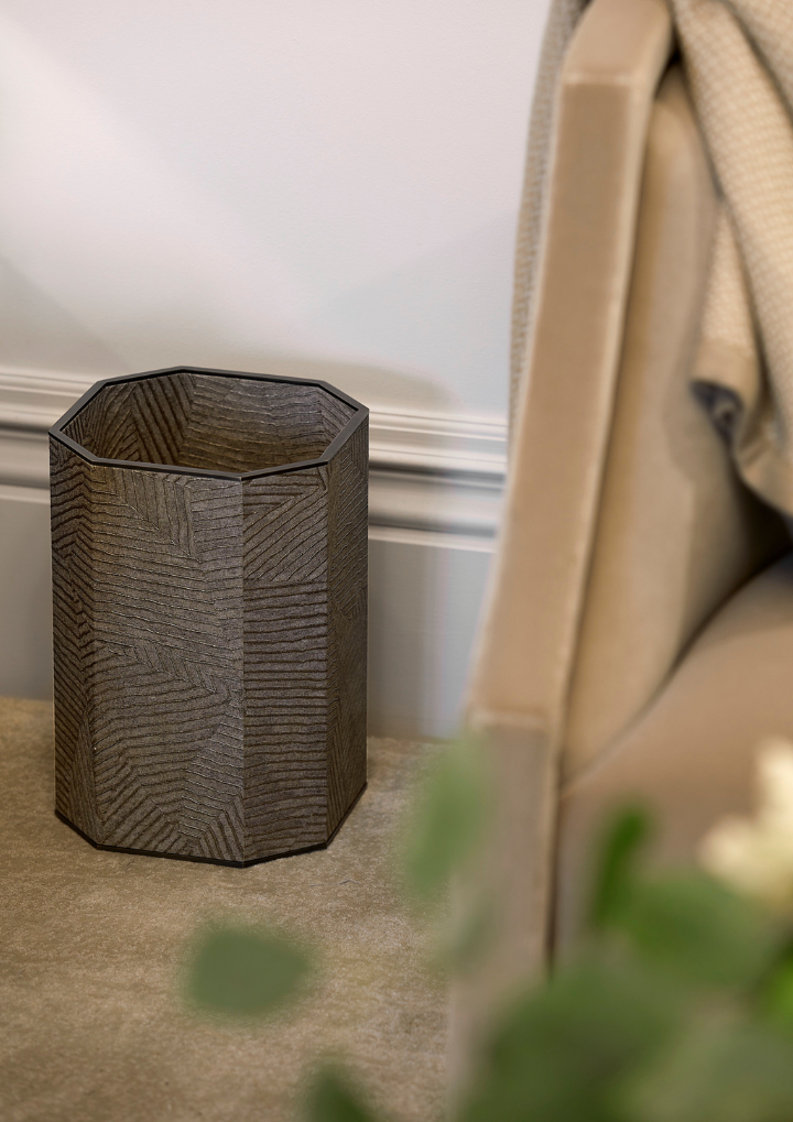Elemental Waste Paper Bin - Bronze