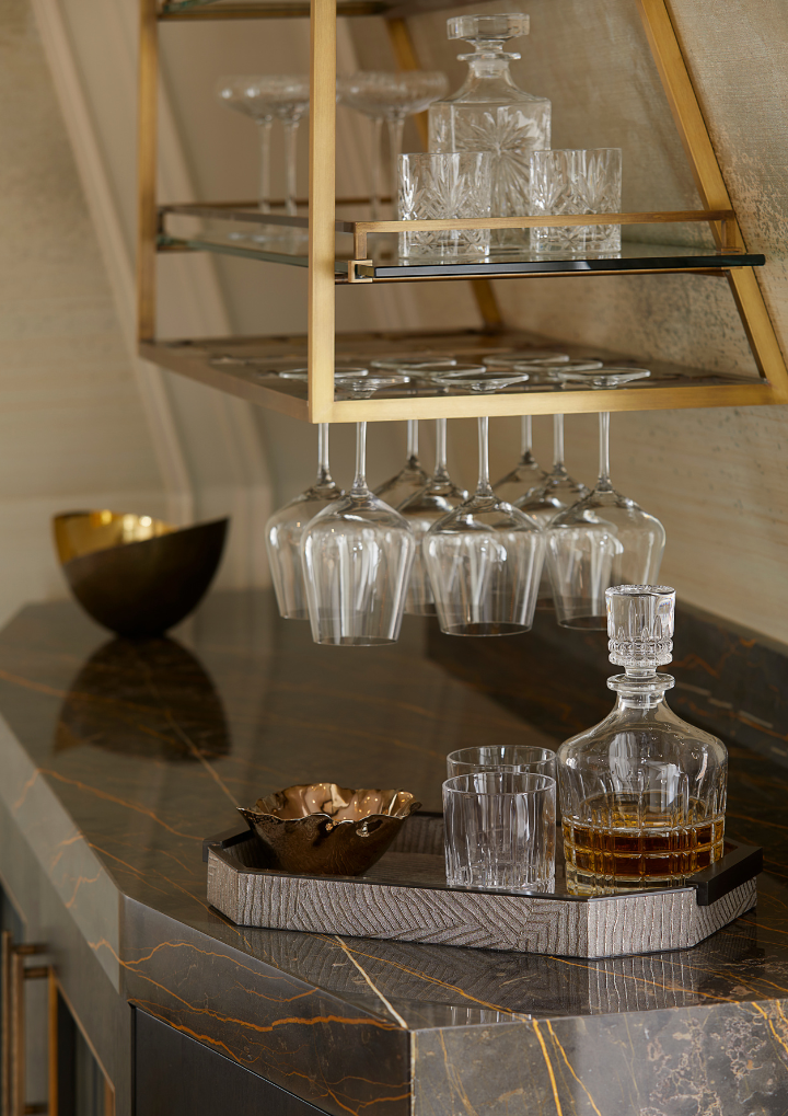 Elemental Rectangular Tray - Bronze