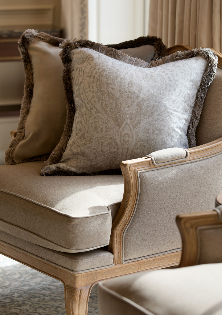 Ophelia Cushion - Fringe