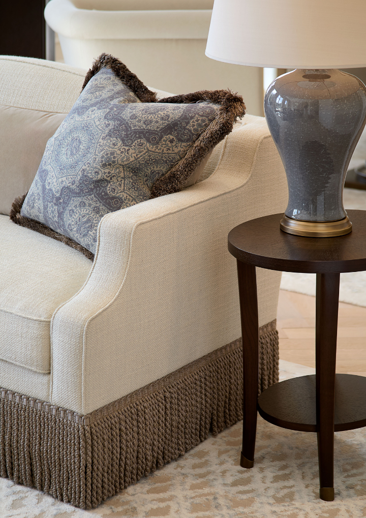 Lulworth Cushion - Fringe