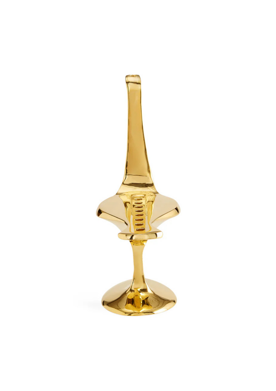 Brass Bird Menorah