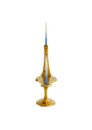 Brass Bird Menorah