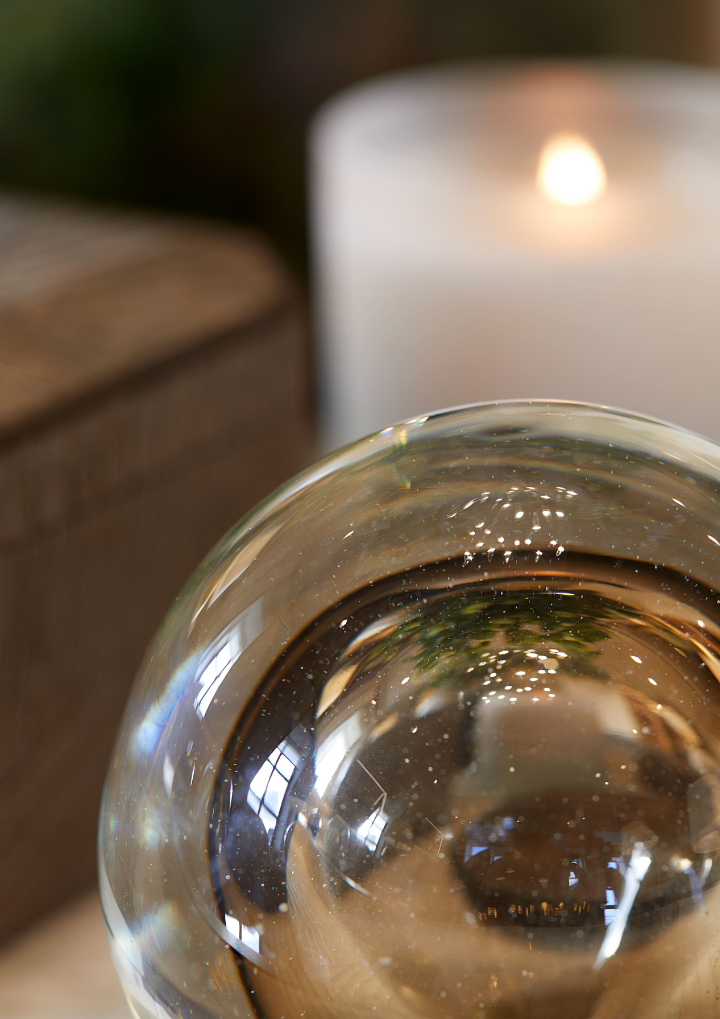 Phoenix Paperweight Sphere - Bronze