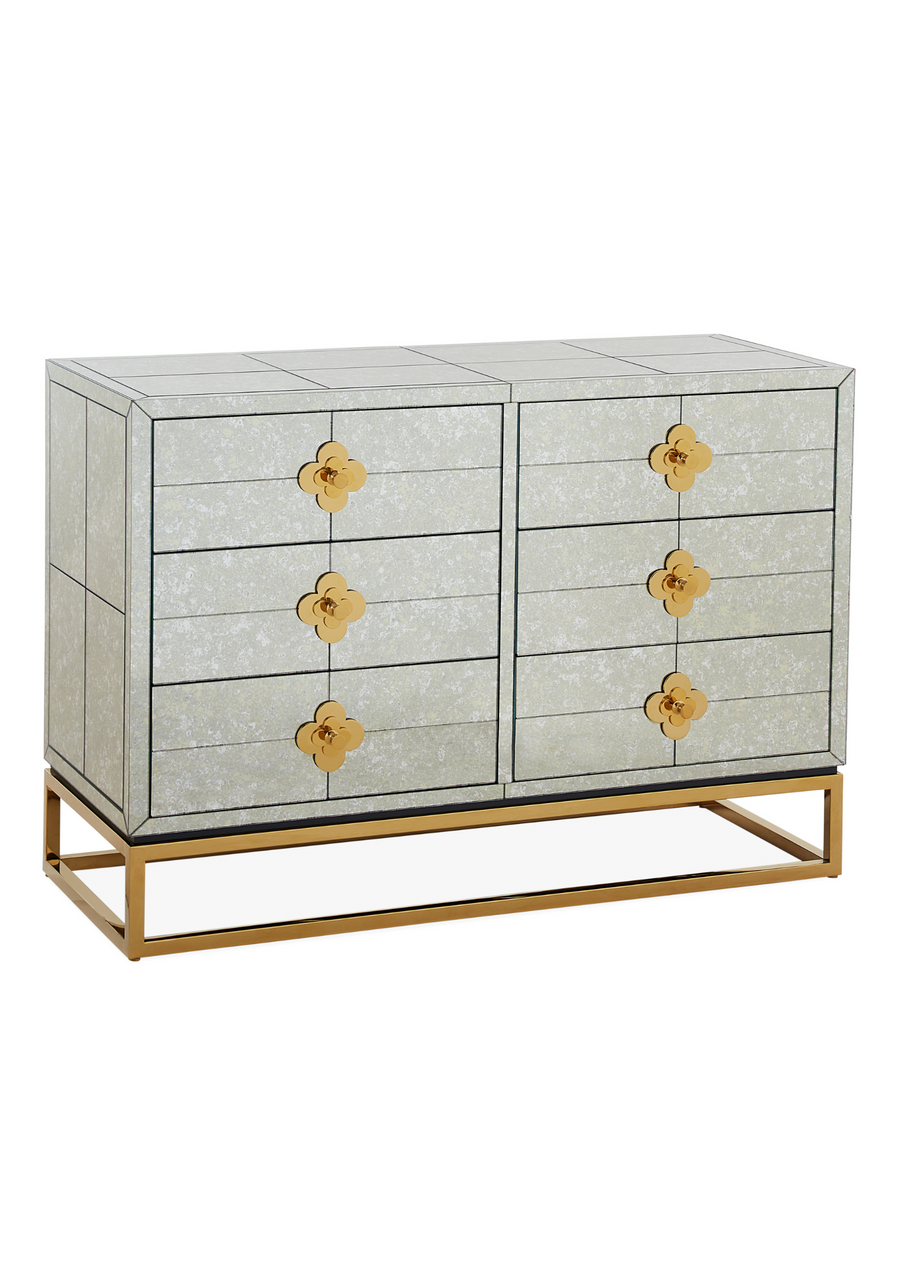 Delphine Six-Drawer Dresser
