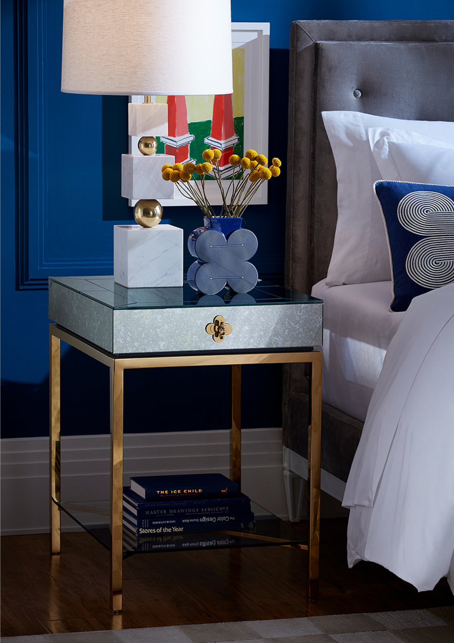 Delphine Tall Side Table