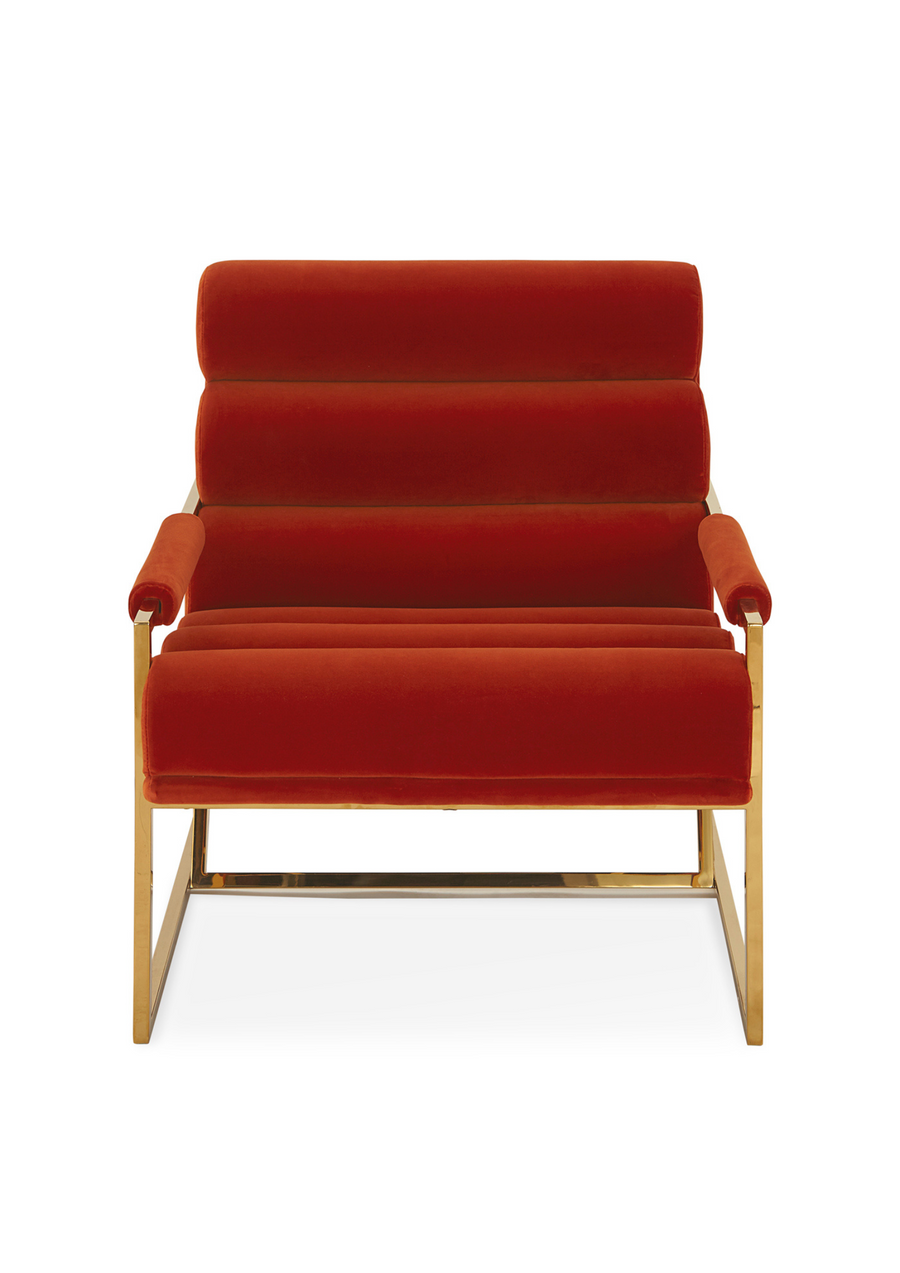 Channeled Goldfinger Lounge Chair