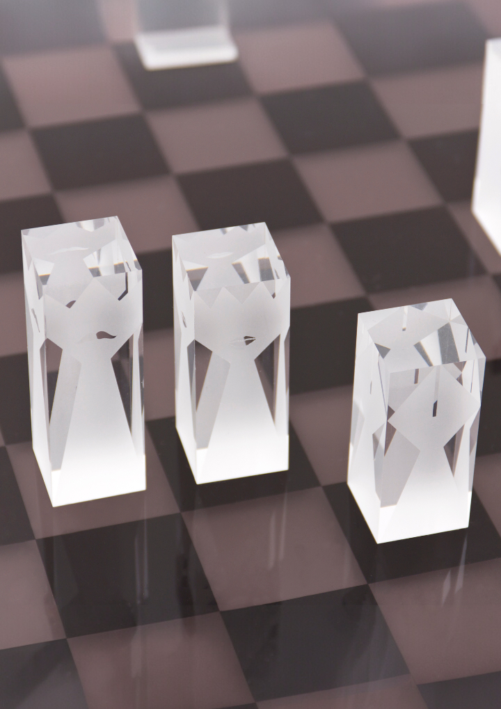 Acrylic Chess Set