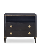 Stella Chest - Onyx W/ Gold Stripe
