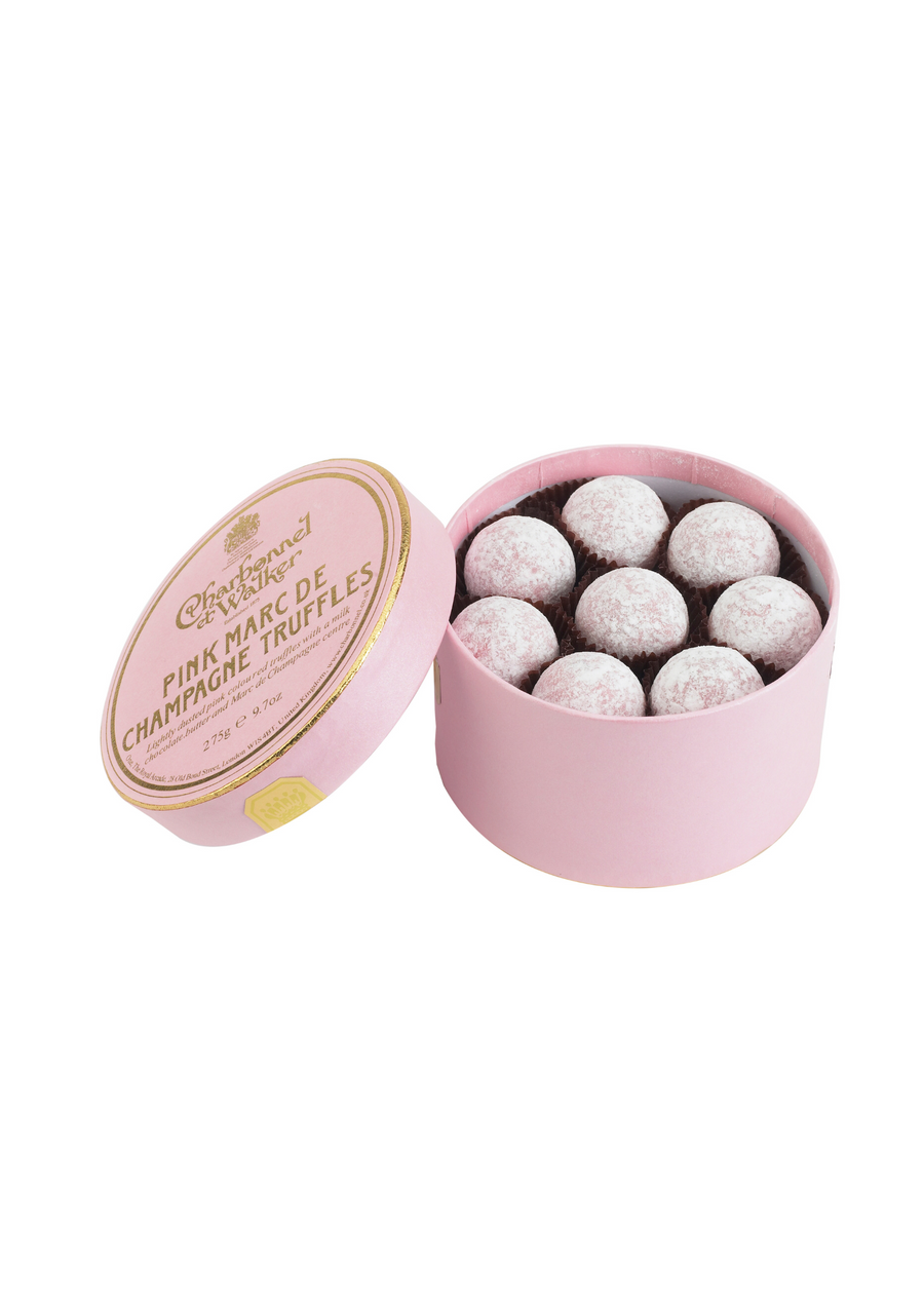 Pink Marc de Champagne Chocolate Truffles 275g – DBL layer
