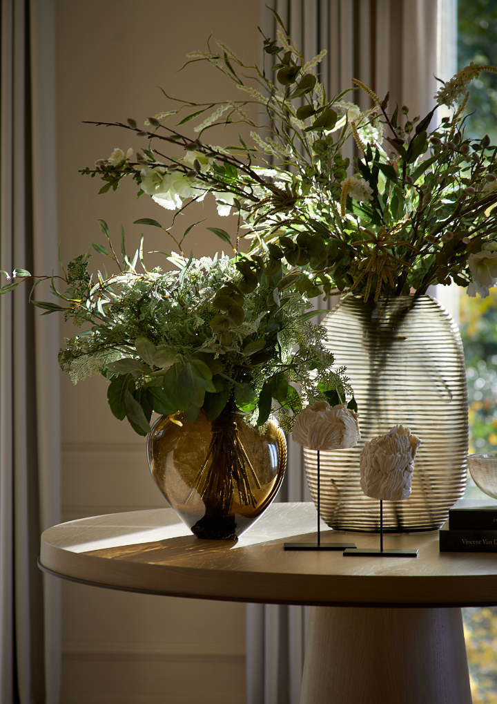 Phoenix Handblown Vase - Bronze