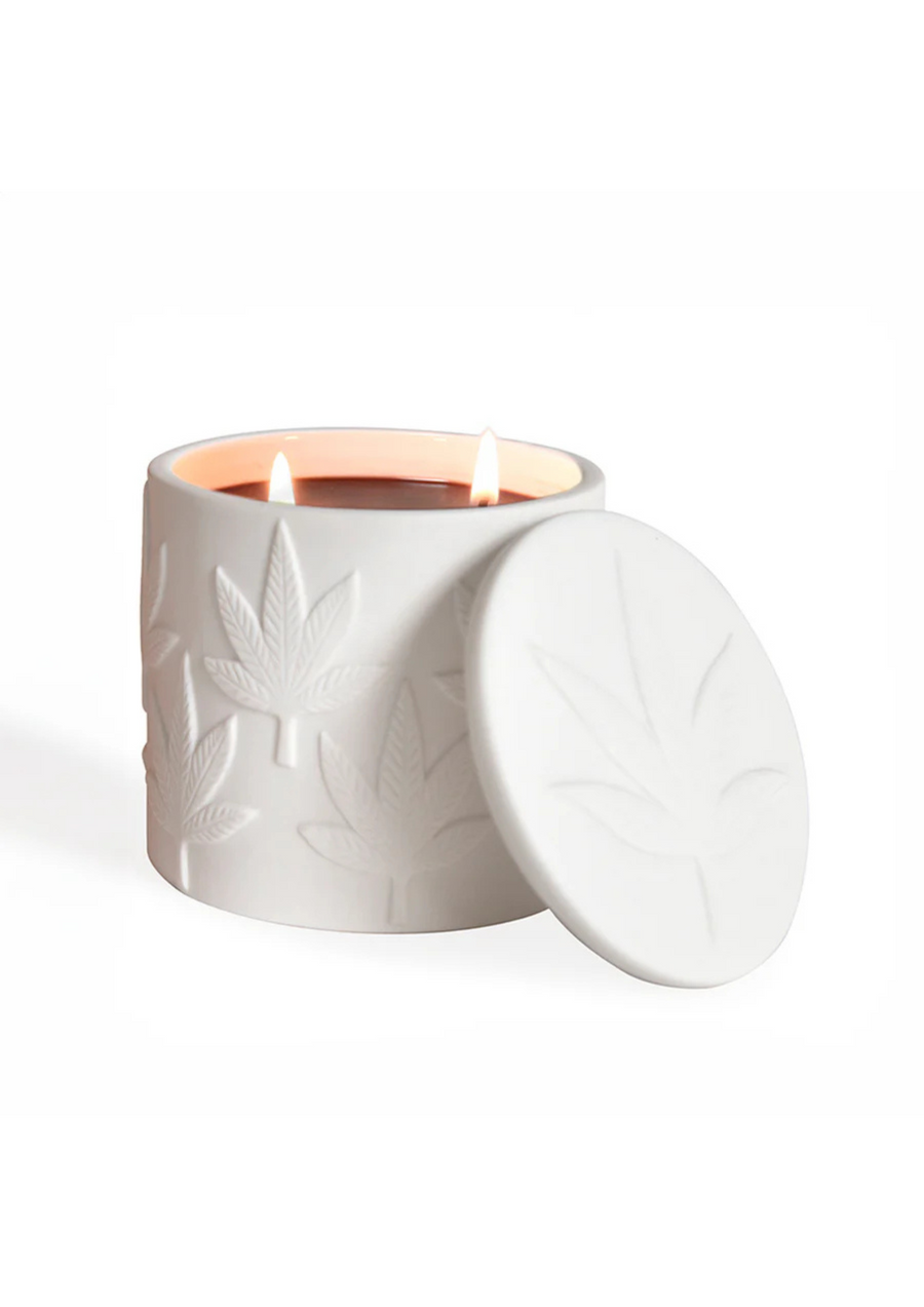 Hashish Ceramic Candle