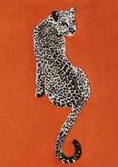 Leopard Embellished Throw