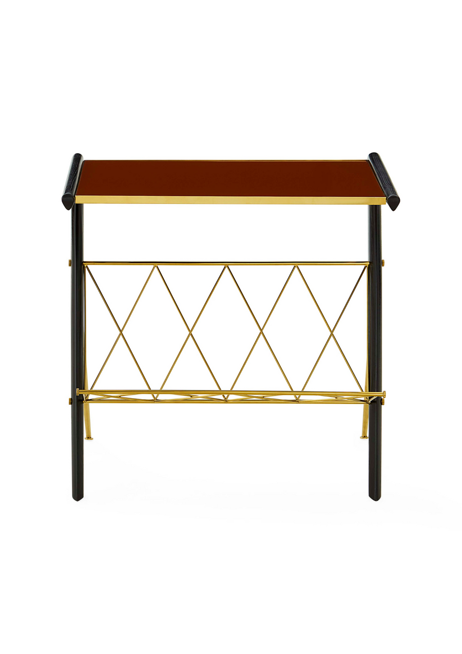 Trocadero Magazine Side Table
