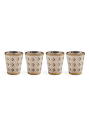 Basketweave Glassware Set