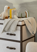 Reeve Alpaca Throw - Light Grey