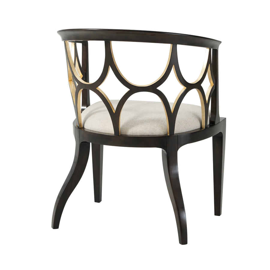 Ebonised Connaught Accent Chair