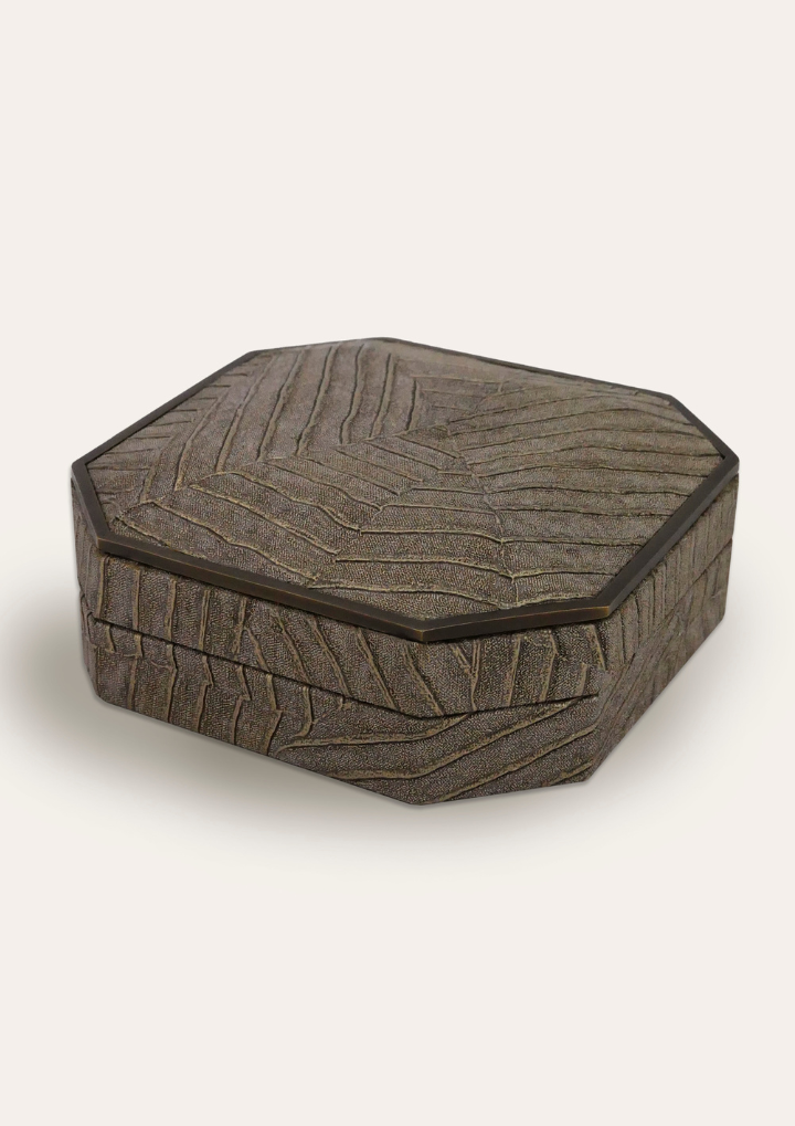 Elemental Coasters, set of 4 - Bronze