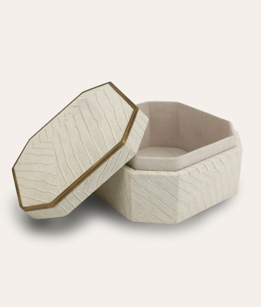 Elemental Accent Box - Ivory