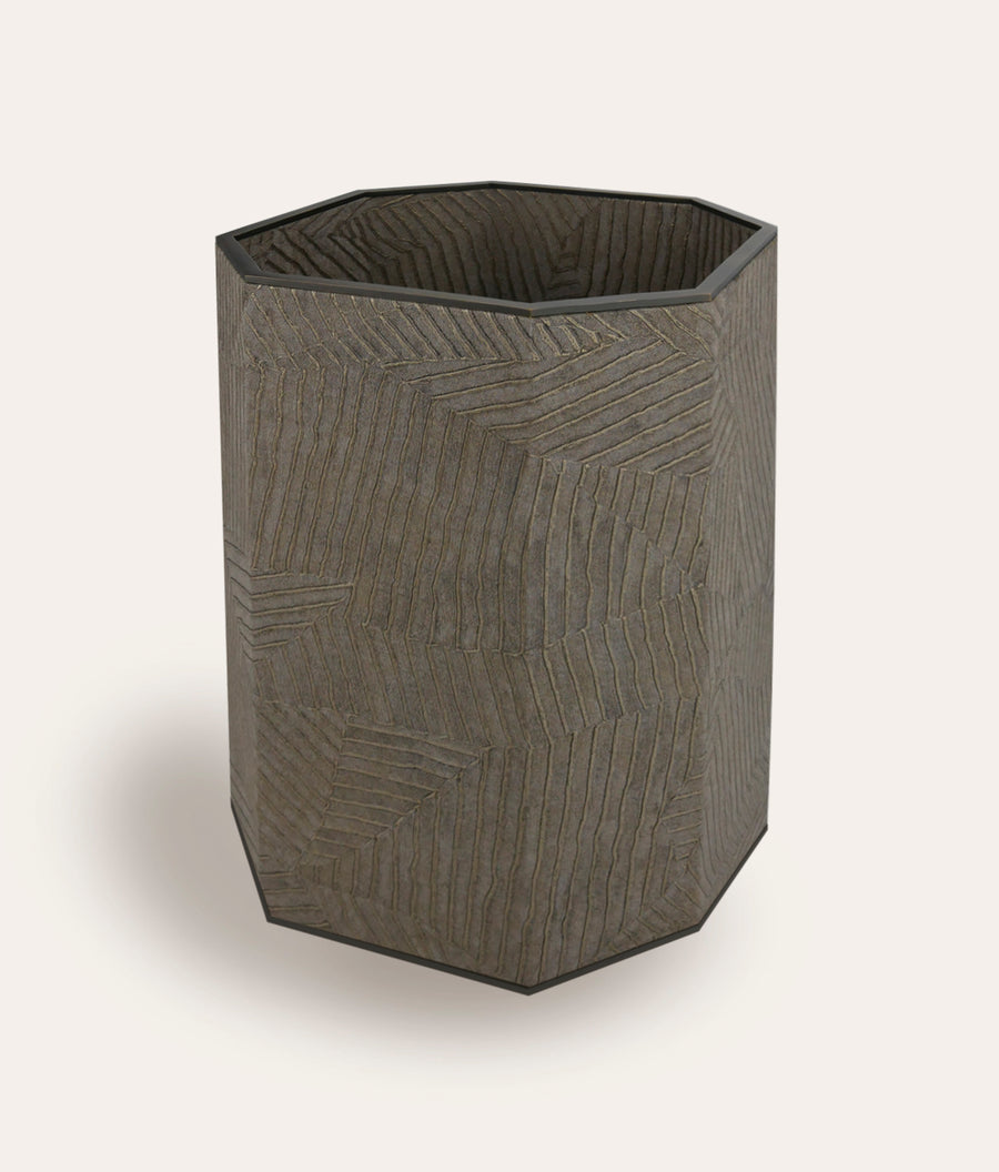 Elemental Waste Paper Bin - Bronze