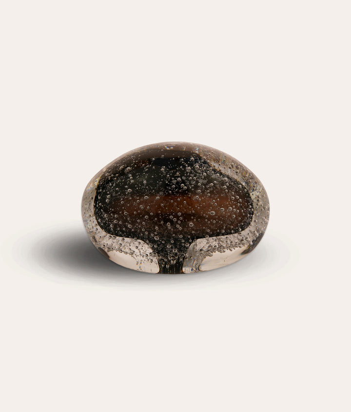 Phoenix Paperweight Pebble - Champagne
