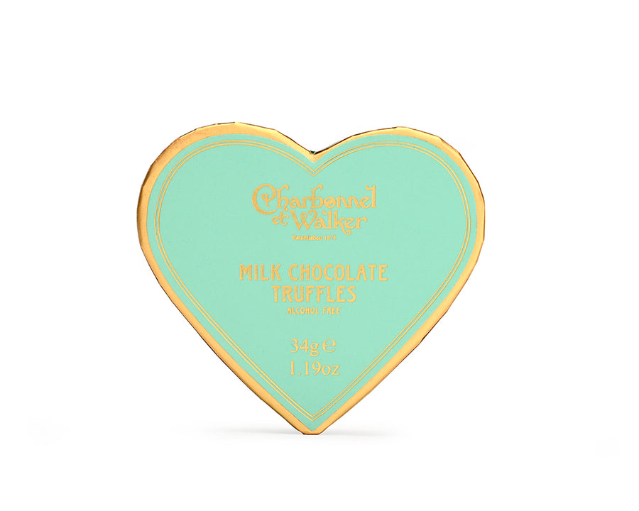 Milk Chocolate Mini Heart – Green
