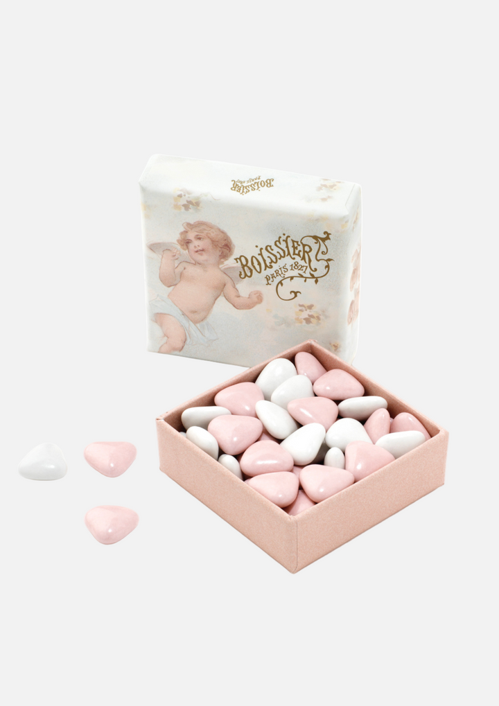 Angel Jewelry Box 50g - Pink & White