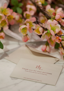 White Peach Blossom Spray - Large