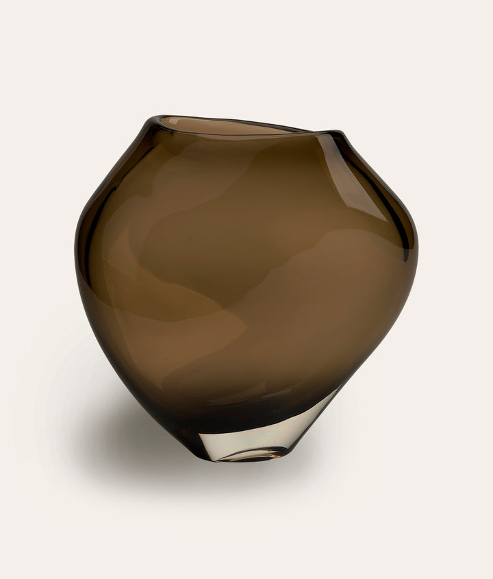 Phoenix Handblown Vase - Bronze