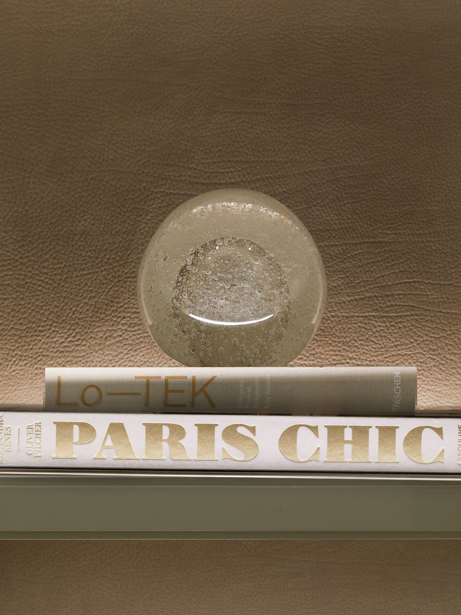 Phoenix Paperweight Sphere - Champagne