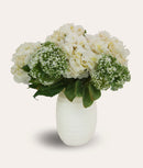 White Hydrangea Bouquet - Medium