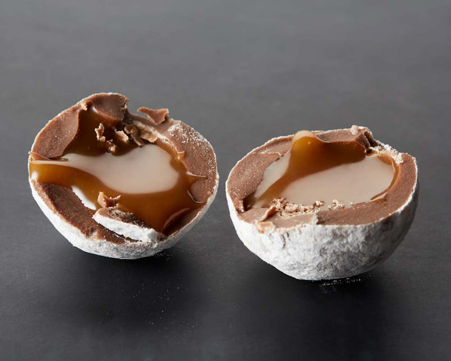 Milk Sea Salt Caramel Chocolate Truffles – double layer