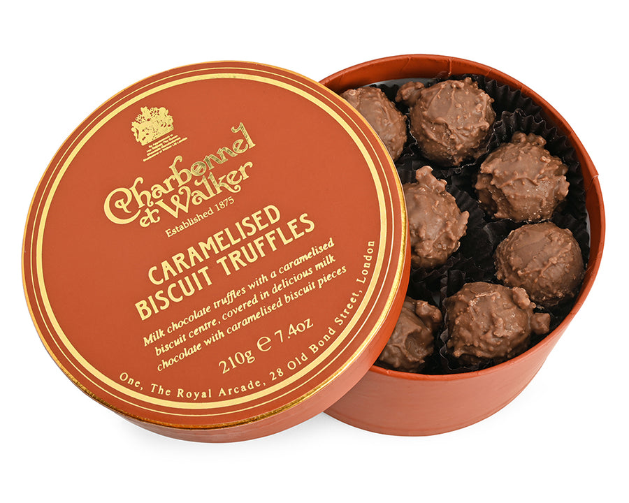 Caramelised Biscuit Truffles – Double Layer