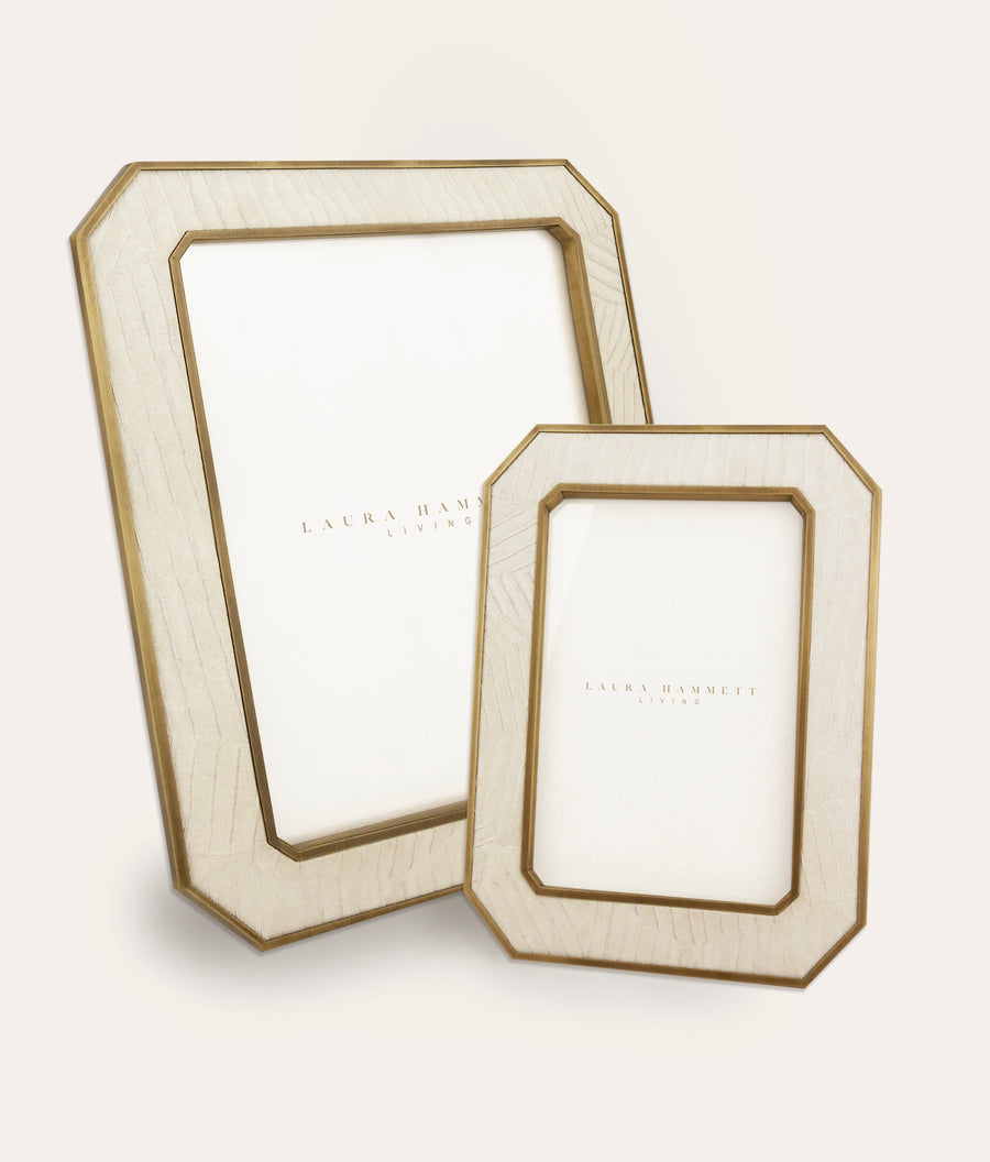 Elemental Photo Frame - Ivory