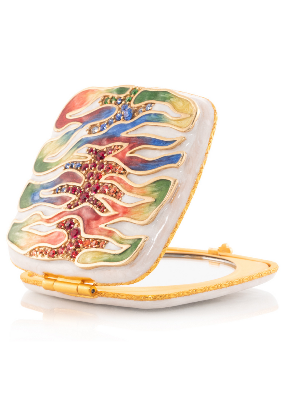 Lia Rainbow Zebra Compact