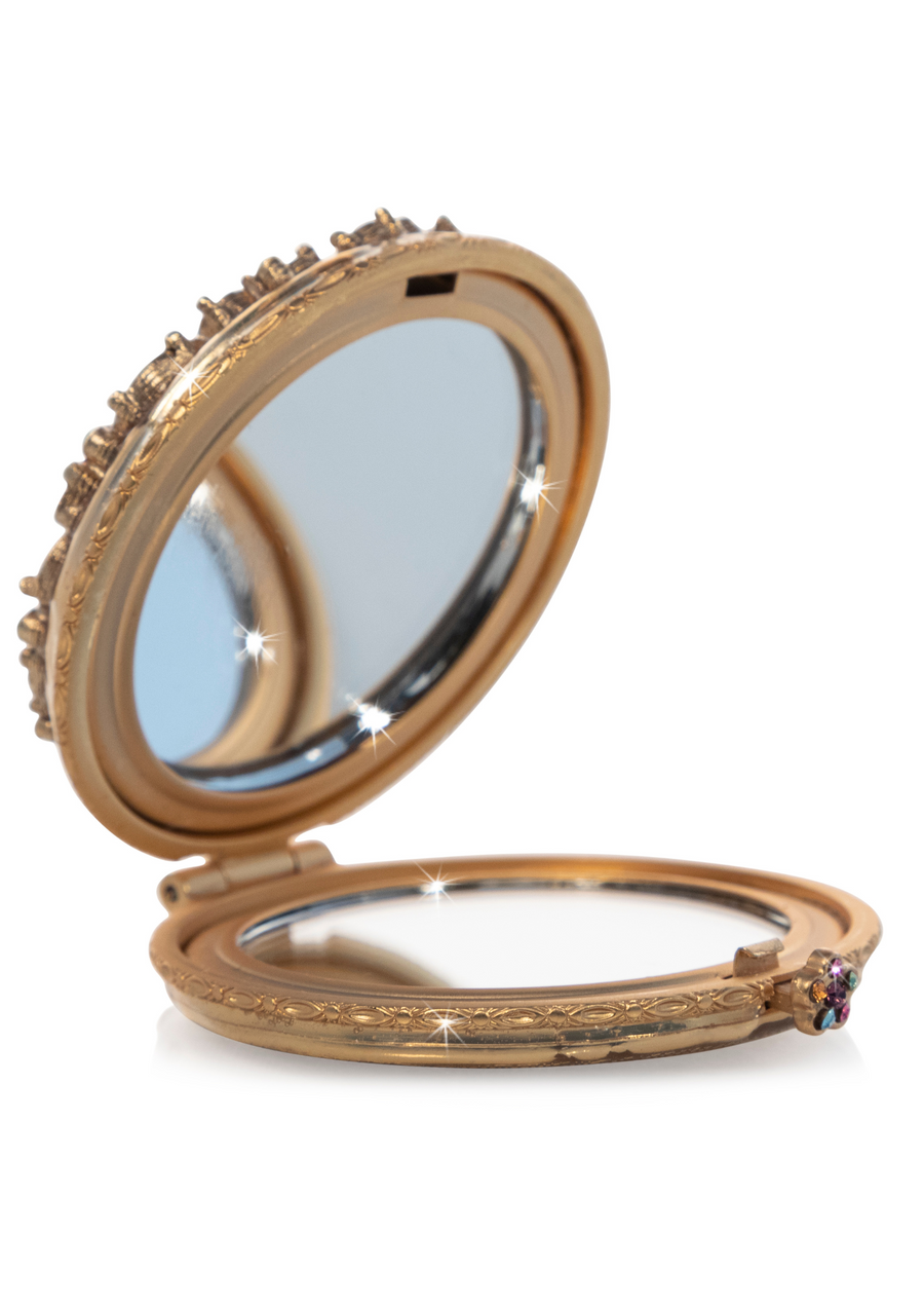 Helena Round Jeweled Compact