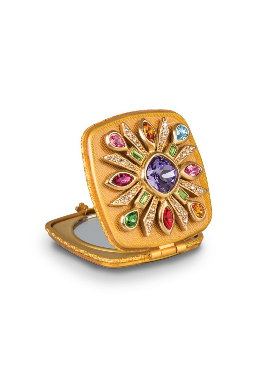 Schuyler Maltese Bejeweled Compact