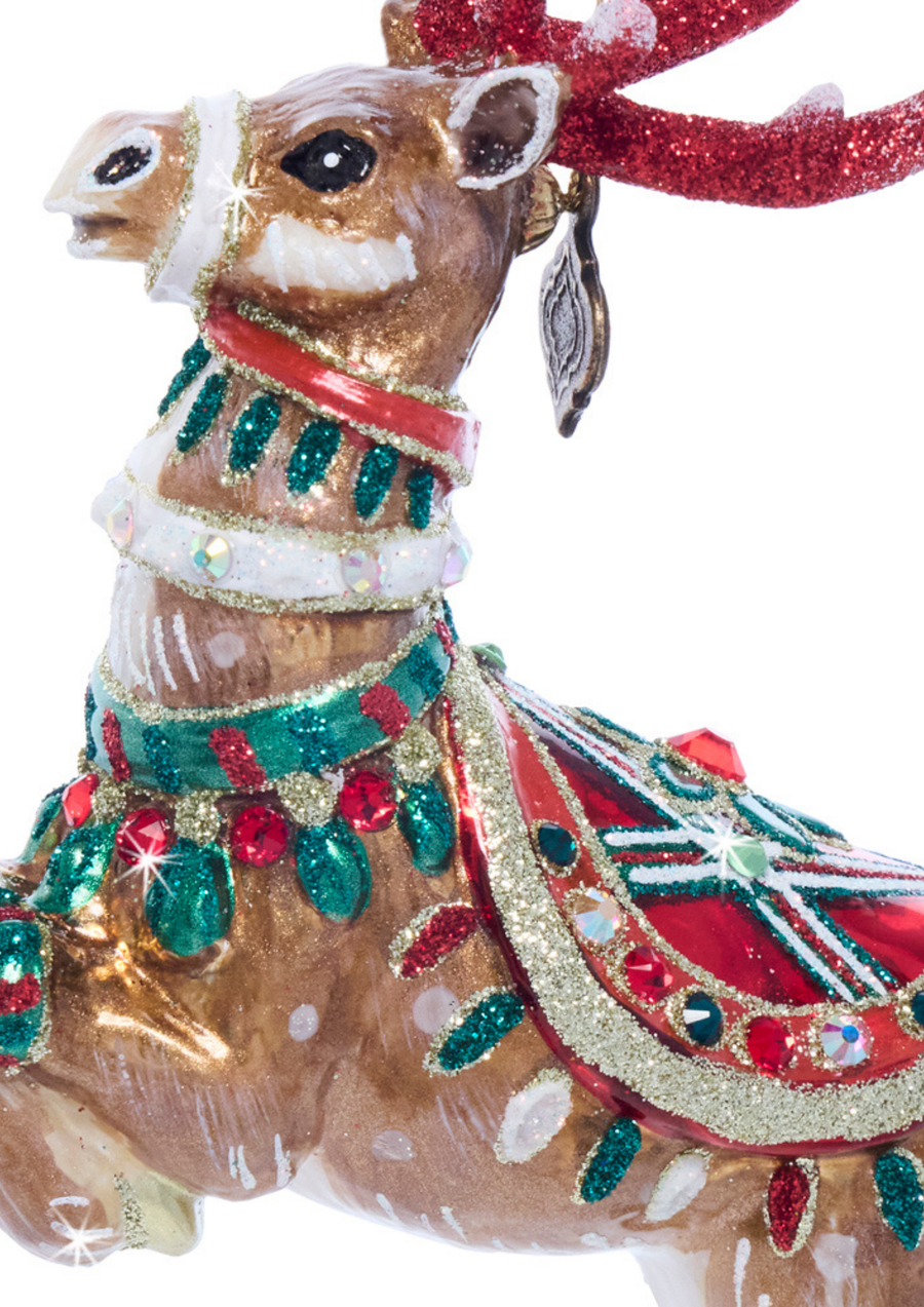 Comet Glass Ornament