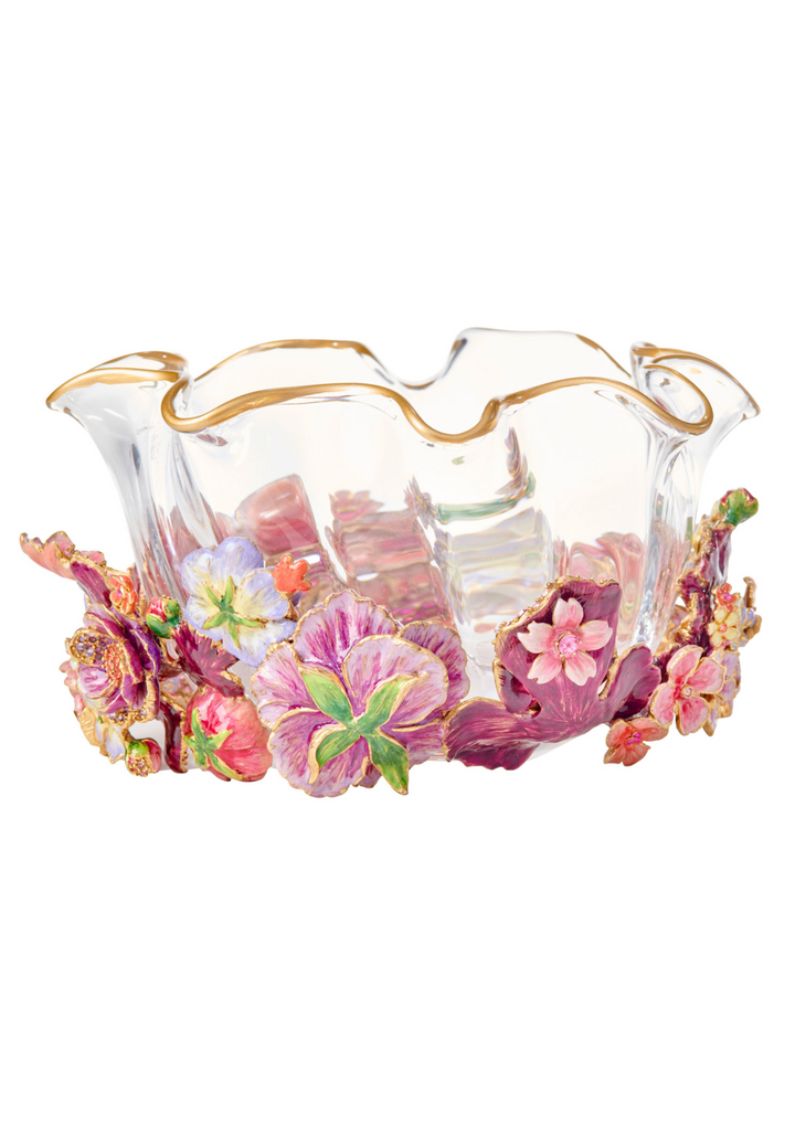 Paisley Small Ruffle Flower Bowl