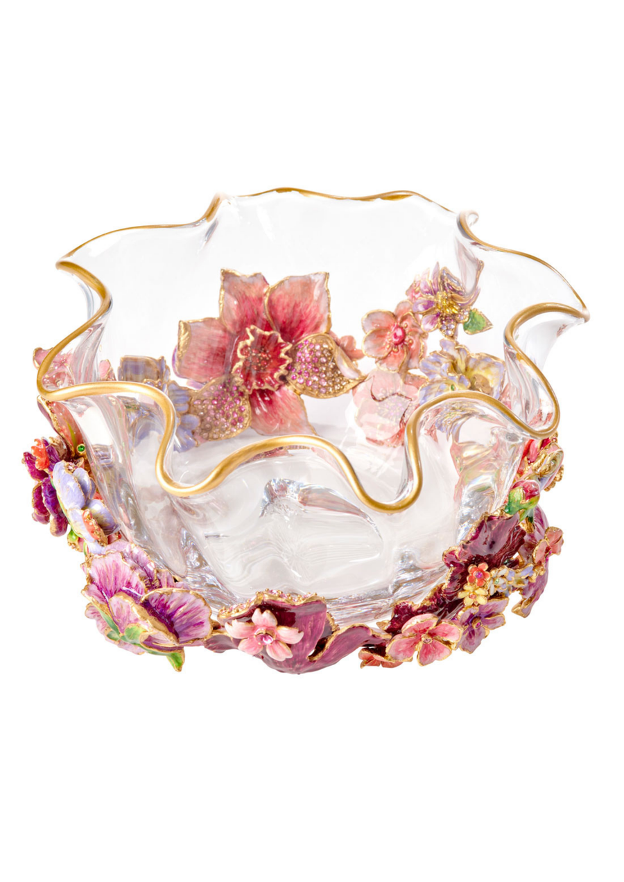 Paisley Small Ruffle Flower Bowl