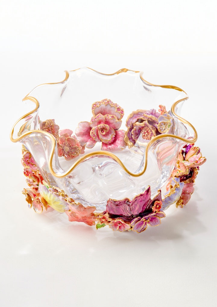 Paisley Small Ruffle Flower Bowl