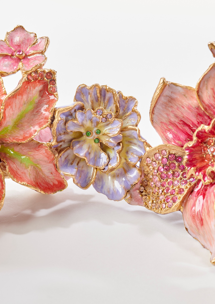 Paisley Small Ruffle Flower Bowl