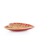 Aria Floral Heart Trinket Tray - Ruby