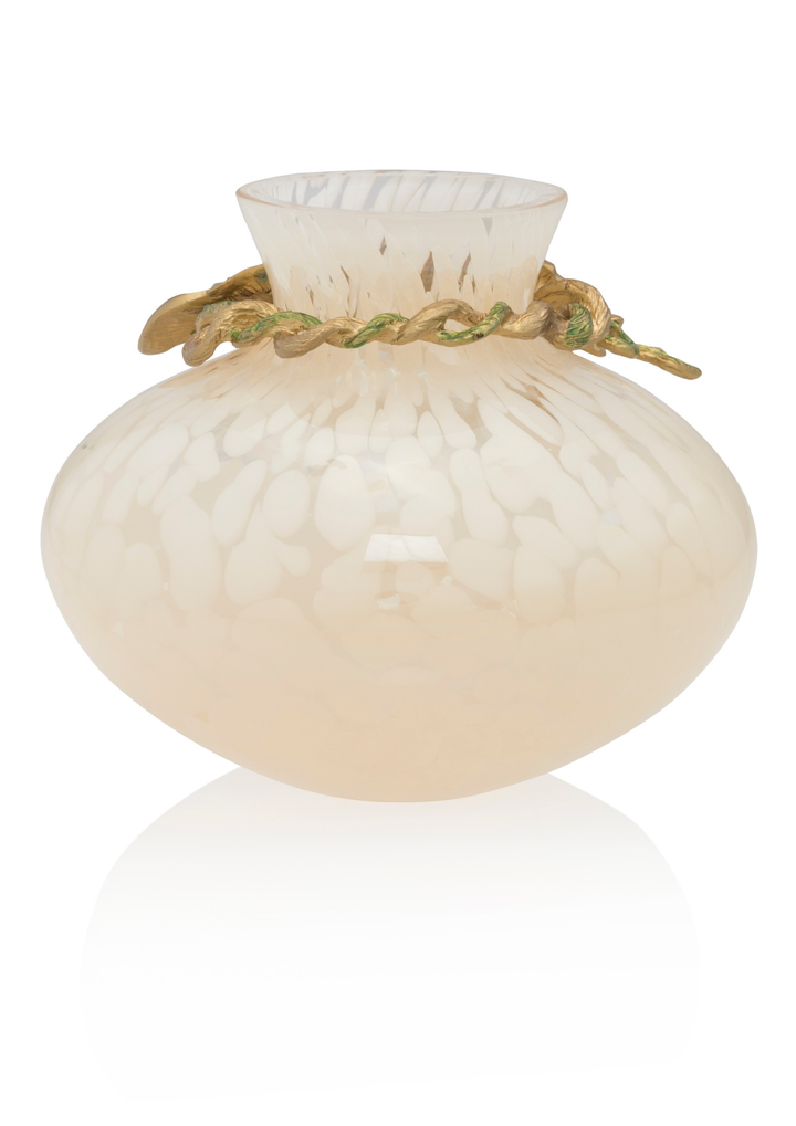 Holland Leaf And Flower Vase - Flora