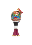 Calavera Skull Wine Stopper And Stand