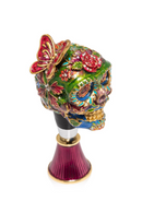 Calavera Skull Wine Stopper And Stand